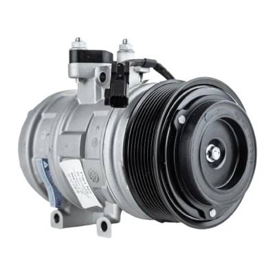 New 8-Groove Pulley A/C Compressor Compatible With Ford F-650 Base 8 Cyl 6.7L F-250 Super Duty thumbnail 14