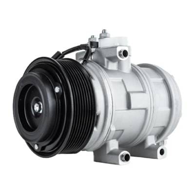 New 8-Groove Pulley A/C Compressor Compatible With Ford F-250 Super Duty King Ranch 8 Cyl 6.7L F-350 thumbnail 2
