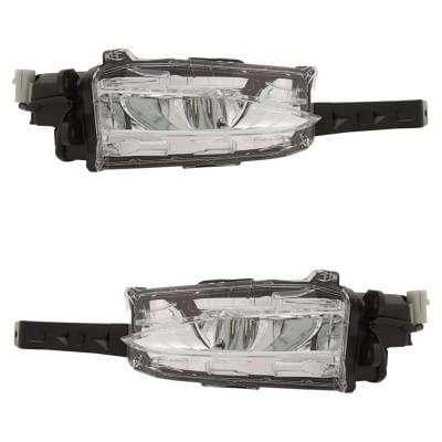 New Front Left And Front Right Fog Light Compatible With Lexus Nx200t F Sport 4 Cyl 2.0L Nx300h Base thumbnail 4