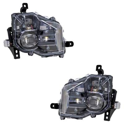 New Front Left And Front Right Fog Light Compatible With Lexus Ux250h Base 4 Cyl 2.0L Ux250h Luxury thumbnail 2