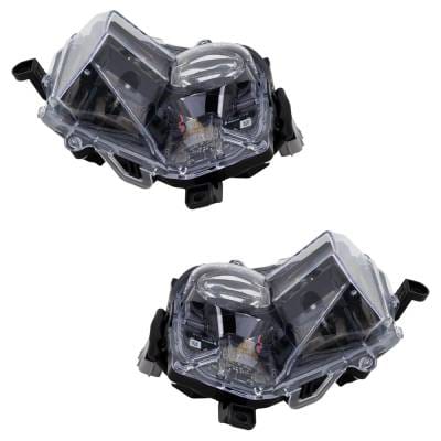 New Front Left And Front Right Fog Light Compatible With Lexus Ux250h Base 4 Cyl 2.0L Ux250h Luxury thumbnail 10