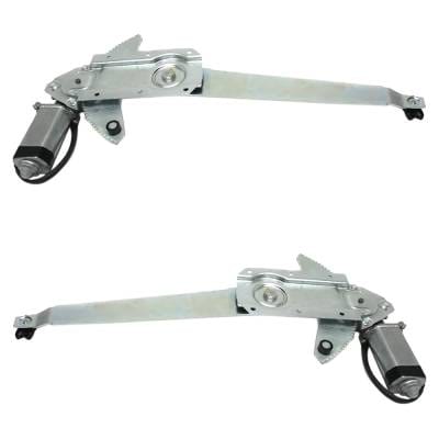 New Front Left And Front Right Window Regulator Compatible With Ford F-150 Lightning Bronco Xlt Nite thumbnail 10