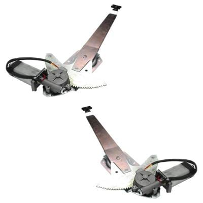 New Front Left And Front Right Window Regulator Compatible With Ford Bronco Xlt F-250 Eddie Bauer thumbnail 4