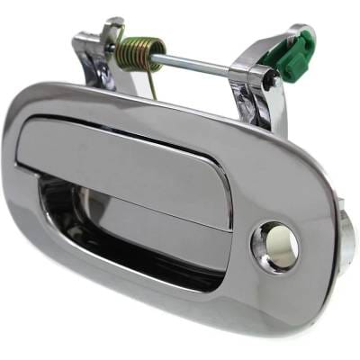 Front Driver Side Exterior Door Handle Compatible With 1997-1999 Dodge Dakota Chrome With Key Hole thumbnail 4