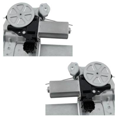 New Front Left And Front Right Window Regulator Compatible With Nissan Altima Platinum 4 Cyl 2.0L thumbnail 7