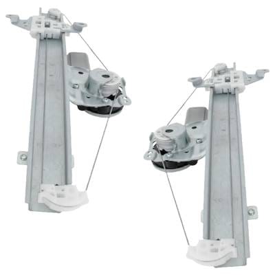 New Front Left And Front Right Window Regulator Compatible With Nissan Altima Platinum 4 Cyl 2.5L thumbnail 5