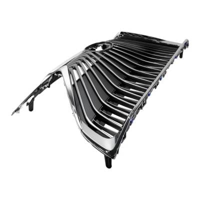 New Chrome Shell Grille Assembly Compatible With Lexus Es250 Premium 4 Cyl 2.5L Es300h Base 4 Cyl thumbnail 4