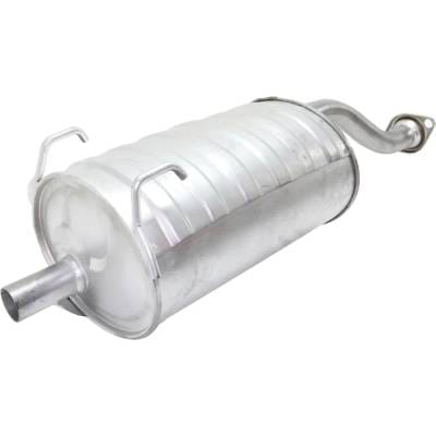 New Aluminized Steel Muffler Compatible With Honda Civic Si 4 Cyl 1.6L Civic Cx 4 Cyl 1.6L Civic Vx thumbnail 4