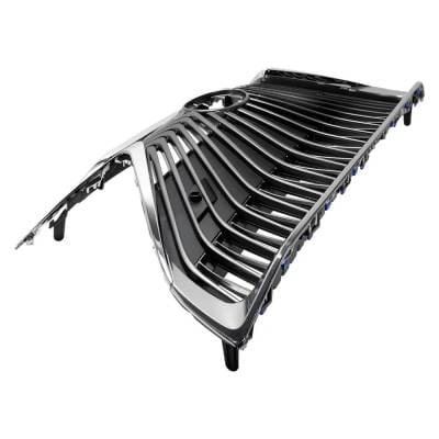 New Chrome Shell Grille Assembly Compatible With Lexus Es300h Ultra Luxury 4 Cyl 2.5L Es350 Base 6 thumbnail 4