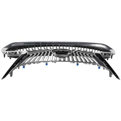 New Chrome Shell Grille Assembly Compatible With Lexus Es250 Luxury 4 Cyl 2.5L Es250 Ultra Luxury 4 thumbnail 8