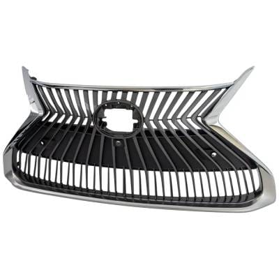 New Chrome Shell Grille Assembly Compatible With Lexus Es350 Luxury 6 Cyl 3.5L Es350 Signature 6 Cyl thumbnail 4
