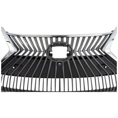 New Chrome Shell Grille Assembly Compatible With Lexus Es350 Base 6 Cyl 3.5L Es300h Base 4 Cyl 2.5L thumbnail 8