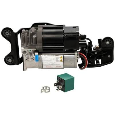 New With Bracket Air Suspension Compressor Compatible With Bmw X5 Xdrive35i 6 Cyl 3.0L X5 Sdrive35i thumbnail 2