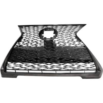 New Black Grille Assembly Compatible With Lexus Ux250h F Sport 4 Cyl 2.0L Ux200 Luxury 4 Cyl 2.0L thumbnail 2