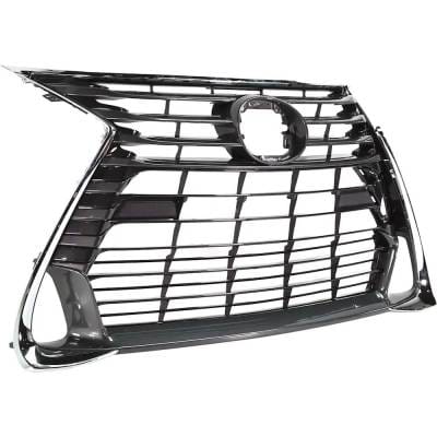 New Chrome Shell Grille Assembly Compatible With Lexus Gs200t Base 4 Cyl 2.0L Gs350 Base 6 Cyl 3.5L thumbnail 6