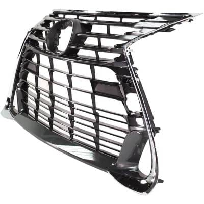 New Chrome Shell Grille Assembly Compatible With Lexus Gs350 Base 6 Cyl 3.5L Gs200t Base 4 Cyl 2.0L thumbnail 4