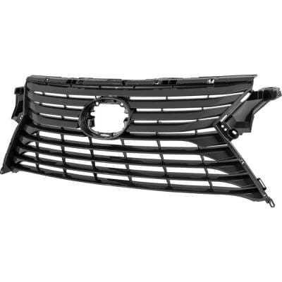 New Gray Grille Assembly Compatible With Lexus Rx350 Base 6 Cyl 3.5L Rx350l Base 6 Cyl 3.5L Rx450hl thumbnail 2
