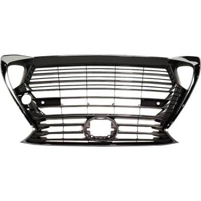 New Chrome Shell Grille Assembly Compatible With Lexus Gs350 Base 6 Cyl 3.5L Gs300 Base 4 Cyl 2.0L thumbnail 2