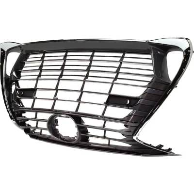New Chrome Shell Grille Assembly Compatible With Lexus Gs200t Base 4 Cyl 2.0L Gs450h Base 6 Cyl 3.5L thumbnail 6