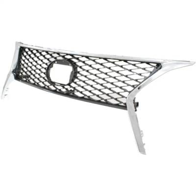 New Chrome Shell Grille Assembly Compatible With Lexus Rx350 Sportdesign 6 Cyl 3.5L Rx350 Base 6 Cyl thumbnail 4