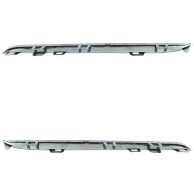 New Left Upper And Right Upper Grille Trim Compatible With Mercedes Benz C400 4Matic C300 Base thumbnail 10