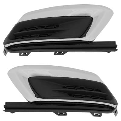 New Front Left And Front Right Fog Light Cover Compatible With Chevrolet Cruze Lt 4 Cyl 1.4L Cruze