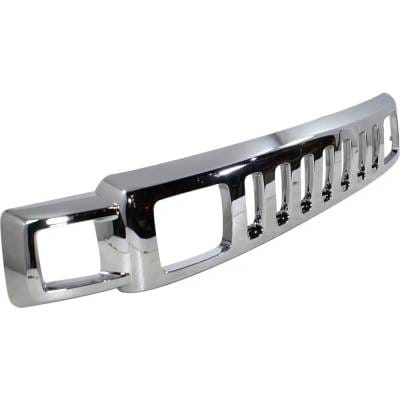 New Chrome Grille Assembly Compatible With Hummer H3 Base 5 Cyl 3.5L H3t Base 5 Cyl 3.7L H3 Alpha 8 thumbnail 6