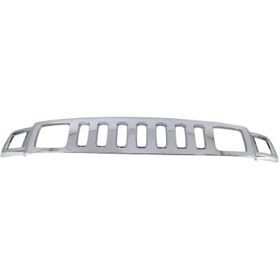 New Chrome Grille Assembly Compatible With Hummer H3 Base 5 Cyl 3.7L H3 Base 5 Cyl 3.5L H3 Alpha 8 thumbnail 2