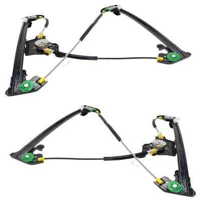 New Front Left And Front Right Window Regulator Compatible With Ford F-150 Stx 8 Cyl 4.6L F-150 Xlt thumbnail 12
