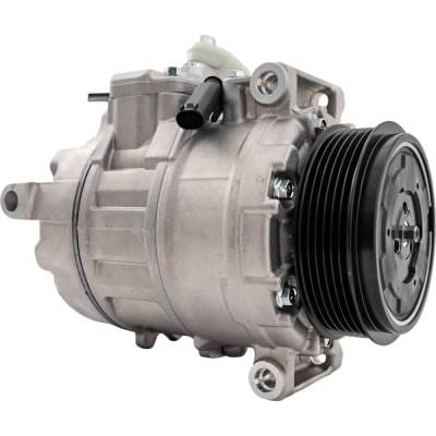 New 6-Groove Pulley A/C Compressor Compatible With Mercedes Benz Slk55 Amg Base 8 Cyl 5.5L S550 Base thumbnail 4