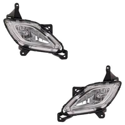 New Front Left And Front Right Fog Light Compatible With Hyundai Genesis 3.8 Genesis 5.0 2011-2013 thumbnail 2