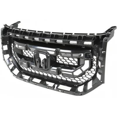 New Gray Grille Assembly Compatible With Honda Pilot Touring 6 Cyl 3.5L Pilot Lx 6 Cyl 3.5L Pilot Ex thumbnail 4