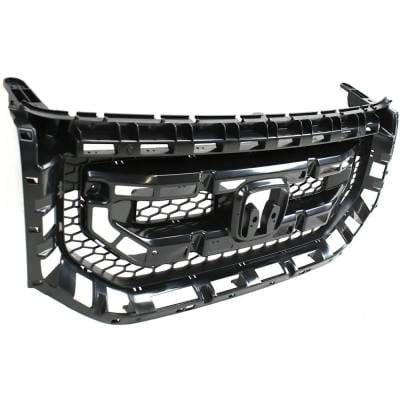 New Gray Grille Assembly Compatible With Honda Pilot Touring 6 Cyl 3.5L Pilot Lx 6 Cyl 3.5L Pilot Ex thumbnail 6