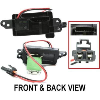 New Front Blower Motor Resistor Compatible With Buick Chevrolet Gmc Envoy Xl Sle 8 Cyl 5.3L Envoy thumbnail 4