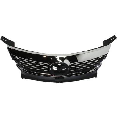 New Chrome Grille Assembly Compatible With Mazda Cx-9 Sport 6 Cyl 3.7L Cx-9 Grand Touring 6 Cyl 3.7L thumbnail 4