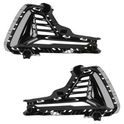 New Front Left And Front Right Fog Light Cover Compatible With Hyundai Sonata Luxury Sonata Sel thumbnail 4