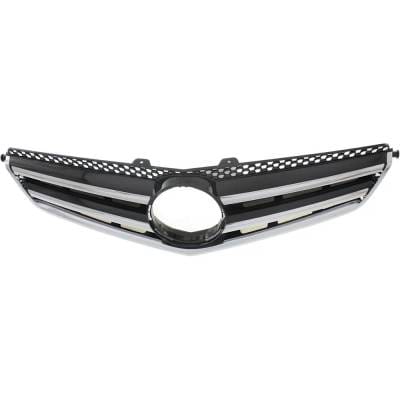 New Chrome Shell Grille Assembly Compatible With Mercedes Benz C250 Base 6 Cyl 2.5L C250 4Matic 6 thumbnail 8