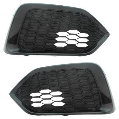 New Front Left And Front Right Fog Light Cover Compatible With Honda Civic Ex 4 Cyl 1.5L Civic Lx 4 thumbnail 2