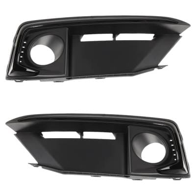 Front Left And Front Right Fog Light Trim Compatible With Honda Civic Sport 2019-2021 By Ho1038147 thumbnail 2