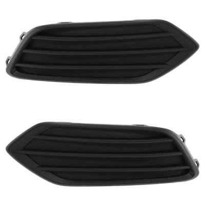 New Front Left And Front Right Fog Light Cover Compatible With Honda Hr-V Lx 2019-2022 By
