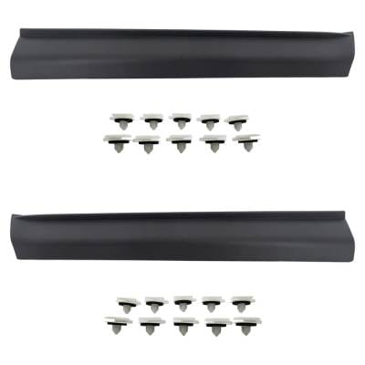 New Front Left Lower And Front Right Lower Door Molding And Beltlines Compatible With Ford Lincoln thumbnail 2