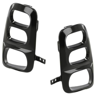 New Front Left And Front Right Fog Light Cover Compatible With Honda Odyssey Black Edition 6 Cyl thumbnail 4