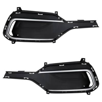 New Front Left And Front Right Fog Light Cover Compatible With Hyundai Santa Fe Sport Luxury 4 Cyl thumbnail 4