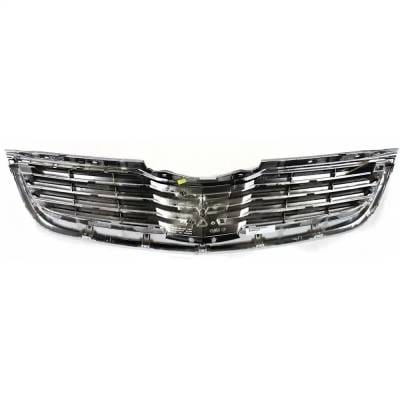 New Chrome Shell Grille Assembly Compatible With Mitsubishi Galant Gts 6 Cyl 3.8L Galant Es 4 Cyl thumbnail 8