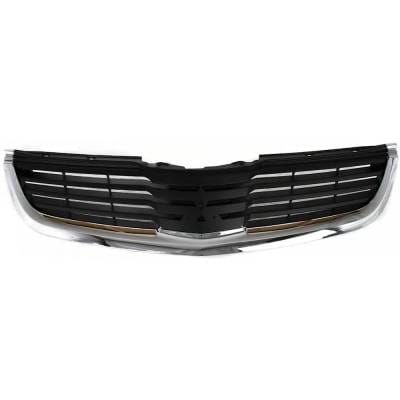 New Chrome Shell Grille Assembly Compatible With Mitsubishi Galant De 4 Cyl 2.4L Galant Es 4 Cyl thumbnail 2