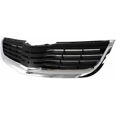 New Chrome Shell Grille Assembly Compatible With Mitsubishi Galant De 4 Cyl 2.4L Galant Es 4 Cyl thumbnail 4