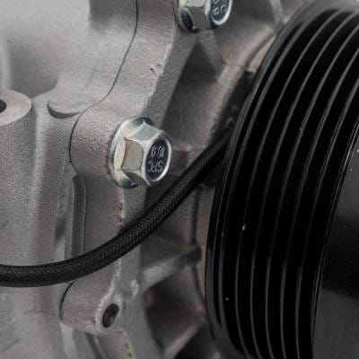 New 6-Groove Pulley A/C Compressor Compatible With Mitsubishi Eclipse Gs Sport 4 Cyl 2.4L Galant Gt thumbnail 12