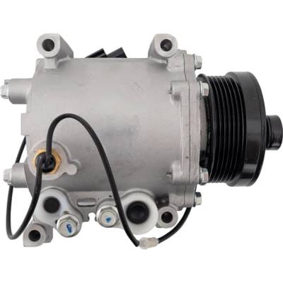 New 6-Groove Pulley A/C Compressor Compatible With Mitsubishi Eclipse Se 4 Cyl 2.4L Galant De 4 Cyl thumbnail 8
