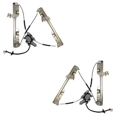 New Front Left And Front Right Window Regulator Compatible With Nissan Murano Se 6 Cyl 3.5L Murano thumbnail 2