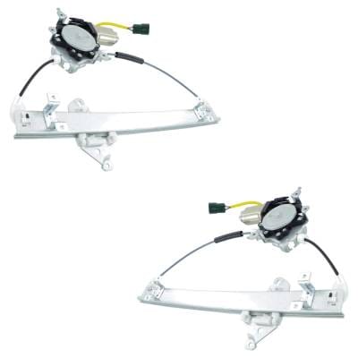 New Front Left And Front Right Window Regulator Compatible With Nissan Juke Nismo Rs 4 Cyl 1.6L Juke thumbnail 3